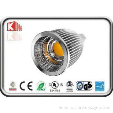 Ultra bright Profile Aluminum 7w led spotlight MR16 for Bac